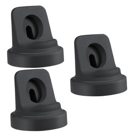 Housoutil 3pcs Charging Stand for Holder Non- Base Compatible Series for Desk Nightstand Use Black