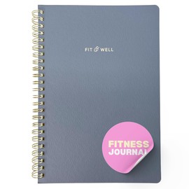 Diario Fit & Well azul polvoriento