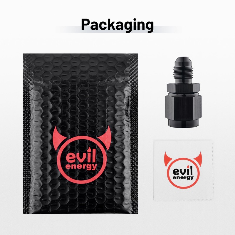 EVIL ENERGY 16AN Male Flare to 1-1/4" NPT Pipe Fitting