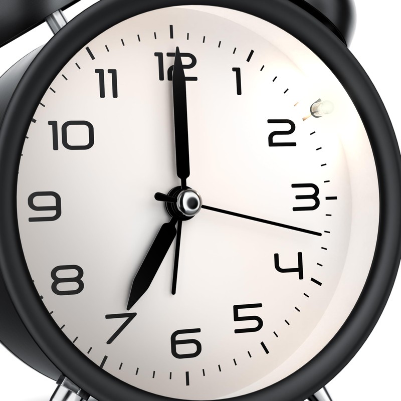 CSL - Analogue Alarm Clock without Ticking with Light -