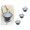 troph-e-shop Set of 4 0.8 L Goulash Pot Enamel and