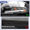 Front & Rear Window Trim Weatherstrip Door Belt Weatherstrip Compatible