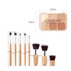 Holzsammlung 6 Colours Concealer Concealer Camouflage Palette with 11 Pieces