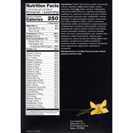 Proti-Thin Very High Protein VHP Vanilla Meal Replacement Drink, 35g Protein, Low Calorie, Low Fat, Essential Vitamins & Minerals, No Gluten Ingredients, Aspartame Free, 7 Count Box