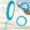 Xuniea 5 Rolls of Vinyl Tape Masking Tape Automotive Car