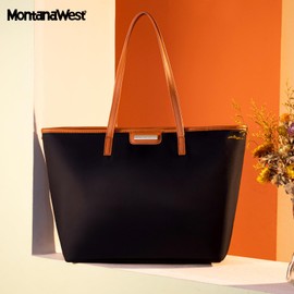Montana West Nylon Tote Handbags Waterproof Shoulder Purse Rush Bag for Women MWC-230BK