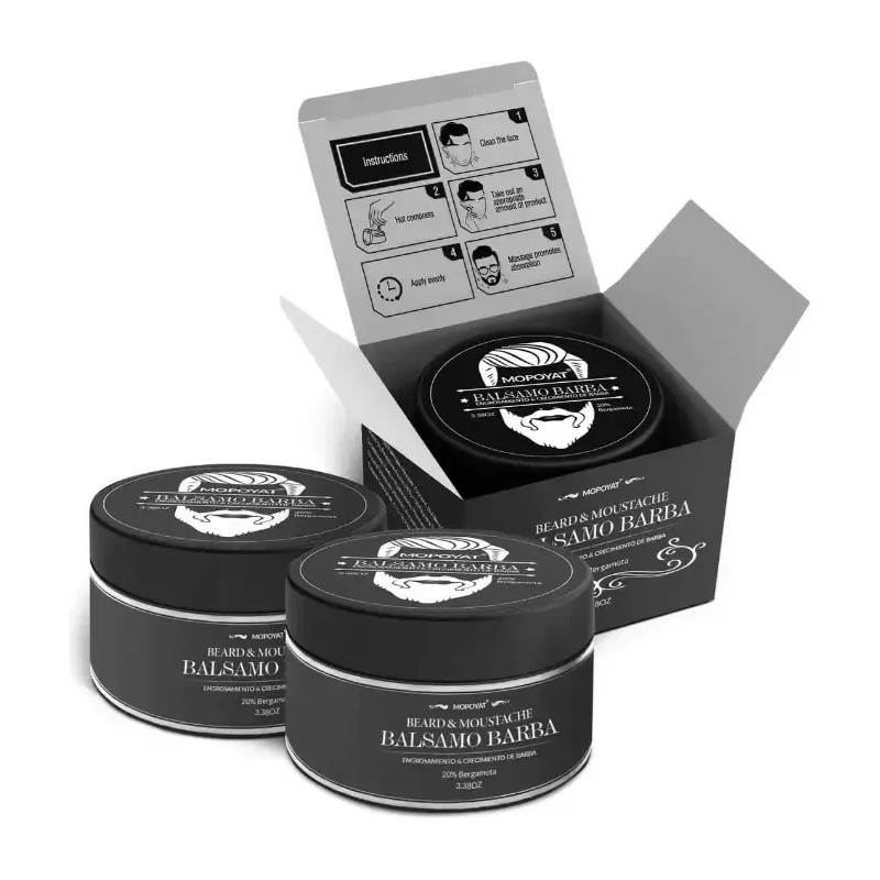 Crema Bigote 20% Crecimiento Bigote 2pcs