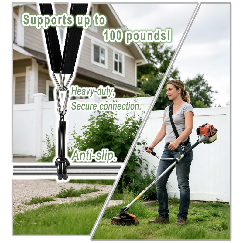 OeckuXIY Shoulder Strap for Weed Eater, String Trimmer, Leaf Blower