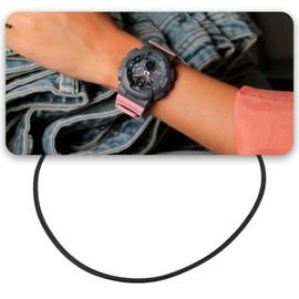 SG Store 1 Piece Case Back Seal O-Ring Mini Rubber O-Ring Seals Repair Watch Crown Seal Compatible with G Shock GA 100