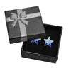 SoulCats® 1 Pair Star Stud Earrings 925 Sterling Silver, Silver