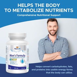 MapleLife Nutrition® Men’s Formula Multivitamin & Minerals for Men 100% Natural Maintain Muscle, Immune, Brain, & Eyesight - 90 Tablets