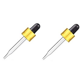 dve herbes dve herbes Pure Castor Oil (Ricinus communis) with Glass Dropper 100% Natural Therapeutic Grade Cold Pressed (Pack of Two) 100ml X 2 (6.76 oz)