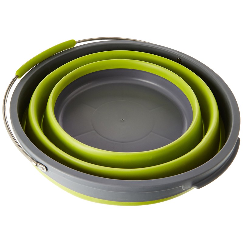 Outwell Unisex Collaps Eimer, Lime Green, 24 x 31 cm