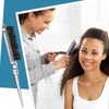 Geiserailie 3 Pcs Slick Back Hair Brush Set Bristle Hair