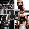 Stealth Sports Weight Lifting Hooks Straps Non-Slip Rubber Coated 8MM