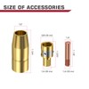 ARCCAPTAIN for Miller Millermatic M-100/150 Welder Part .030" Contact Tip