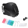 uxcell 2x49ft Retractable Clothesline Outdoor Indoor, Heavy Duty PVC Clothes