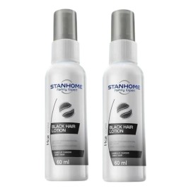 Loción Canas Barba Oscurece Cabello Henna Black Stanhome