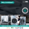 LivinEase Super King Fitted Sheet -10inch(26cm) Deep Cotton Blend Super