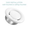 6 Inch Round Air Vent Cover, Steel Adjustable Grille for