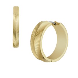 Fossil Women's Gold Stainless Steel Harlow Earrings