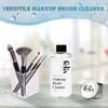 Makeup Brush Cleaner - Deep clean Rinse Free Quick Dry