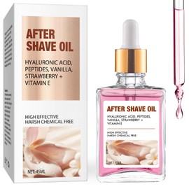 HIPFATE After Shave Oil Women, Ingrown Hair Prevention, Soothes & Hydrates Skin, Vanilla Post Shave Treatment Oil for Smooth, Irritation-Free Skin