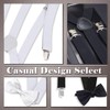 ONE LIMITATION BP037 Suspenders Bow Tie, Casual, Business, Men's, Women's,