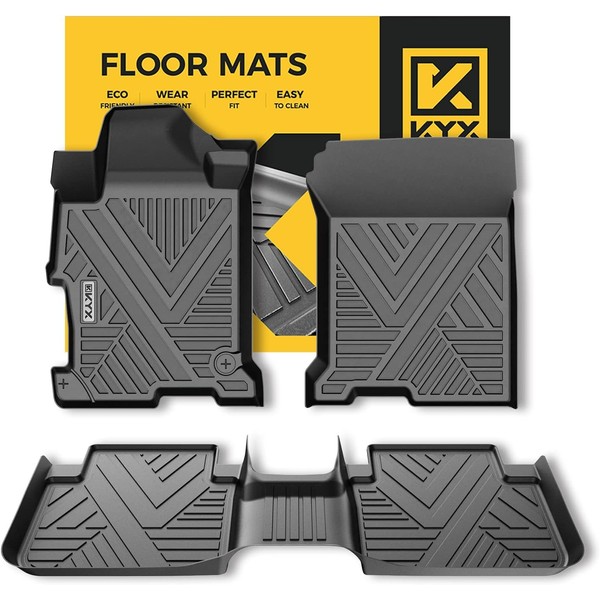 All Weather Floor Mats for Honda Accord 2013-2017, Custom Fit