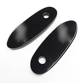 SMT-Mirror Block Off Base Plates Compatible With 1999-2012 Suzuki Hayabusa Gsx1300R Gsx-R 1300 B [B00RNIUAB6]