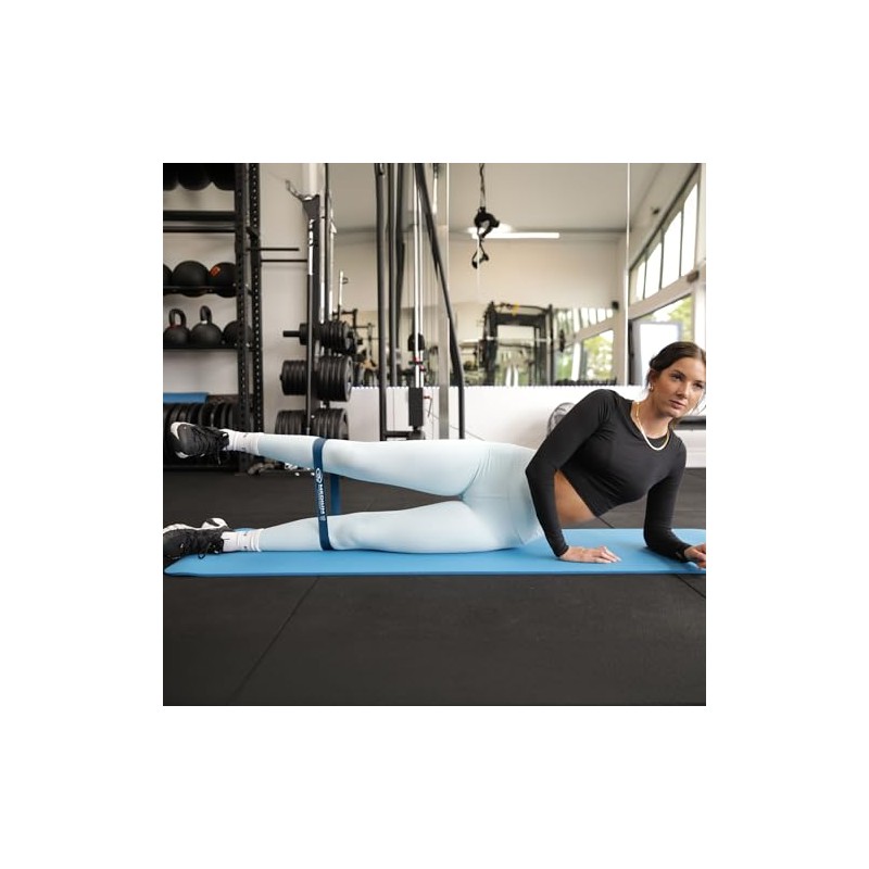 Fitness-Mad Latex Free Mini Resistance Band | Elastic Exercise Loop