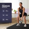 KAYMAN Gym Floor Nonslip Mats, Interlocking, EVA Foam Exercise Floor