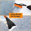 2 in 1 Snow Brush & Ice Scraper with Foam