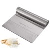 Youery Stainless Steel Bench Dough Scraper，Scraper Chopper Dough Cutter with
