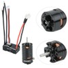 1410 Brushless Motor 18A Black ESC RC Replacement Accessory Spare