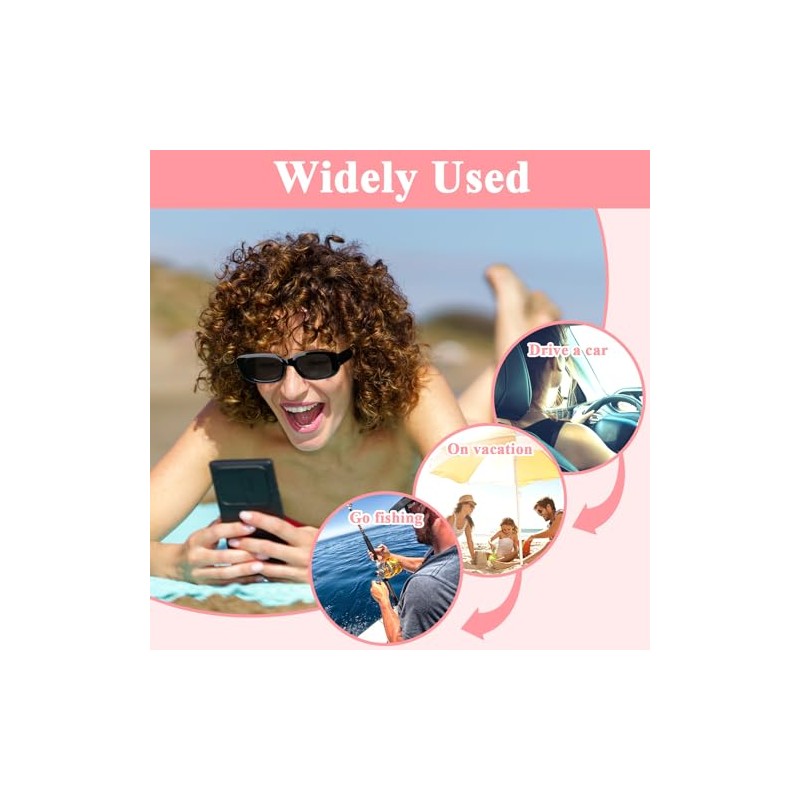 GlasFlength Women's Retro Rectangular Sunglasses for Men and Women, Colourful,
