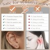 Jstyle Surgical Steel Earrings for Women Men Hypoallergenic Stud Earrings