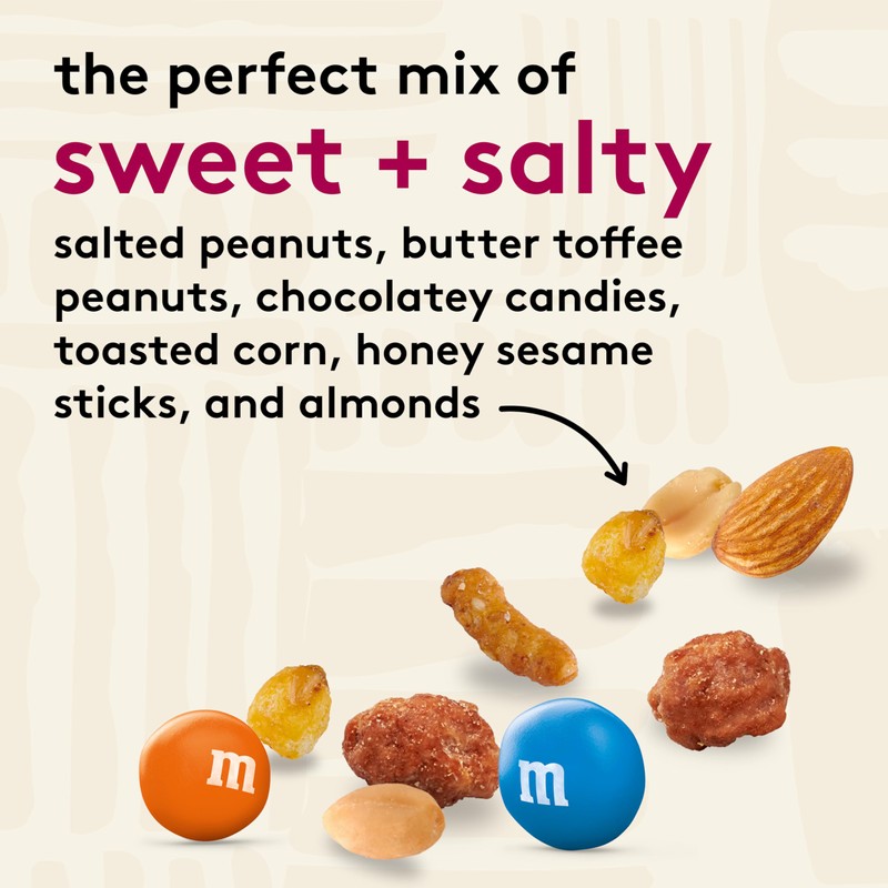 Snak Club Sweet and Salty Trail Mix with Peanuts, Butter