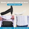 Cinturón de Viaje con Tecnología Bloqueo RFID, Cangurera Mujer y