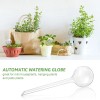 Pynqdfu 8 Pcs Clear Plant Watering Globes,Plastic Self Bulbs 8