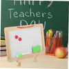SEWACC Mini Chalkboard Sign Stand A4 Size Soft Magnetic Board