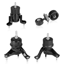 UNITHUB Engine Motor Mount Kit and Transmission Mount A4203 A4211 A4204 A4207 Compatible for Toyota Camry Solara 2.4L Auto Trans 2002-2008 (Set of 4)