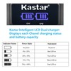 Kastar 3-Pack BLS-50 Battery and LED2 USB Charger Compatible with