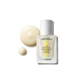 FINDIVE Ampolla Tonificante [Oficial] De Bakuchiol, 3 De Bakuchiol, Alternativa Al Retinal De Origen Vegetal, Vitamina C Pura, Vitamina E Pura,...    