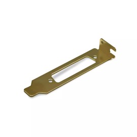 SolutionCables 2.5in Case Slot DB25 Low Profile 1U Bracket - Silver