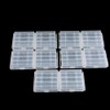 Tosuny 10Pzs Cajas de Almacenamiento de Batería, Caja de Plástico