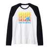 sksksk Save The Turtles - Funny Meme Raglan Baseball Tee