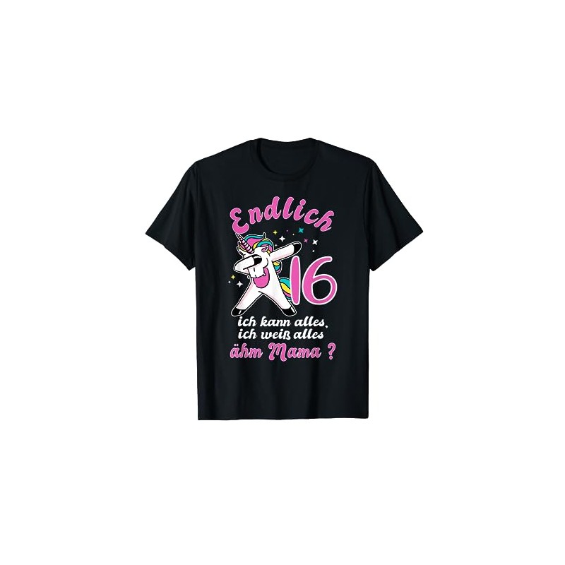 16th Birthday Girl 16 Years Funny 16th Funny T-Shirt