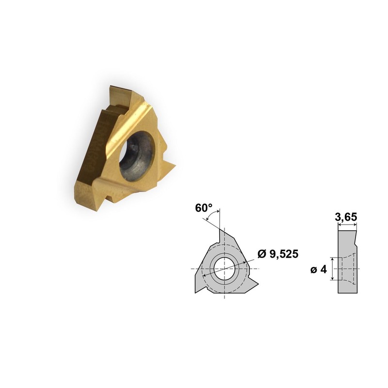 Paulimot Boring Bar for Internal Thread Turning Tool SIR0012 M16