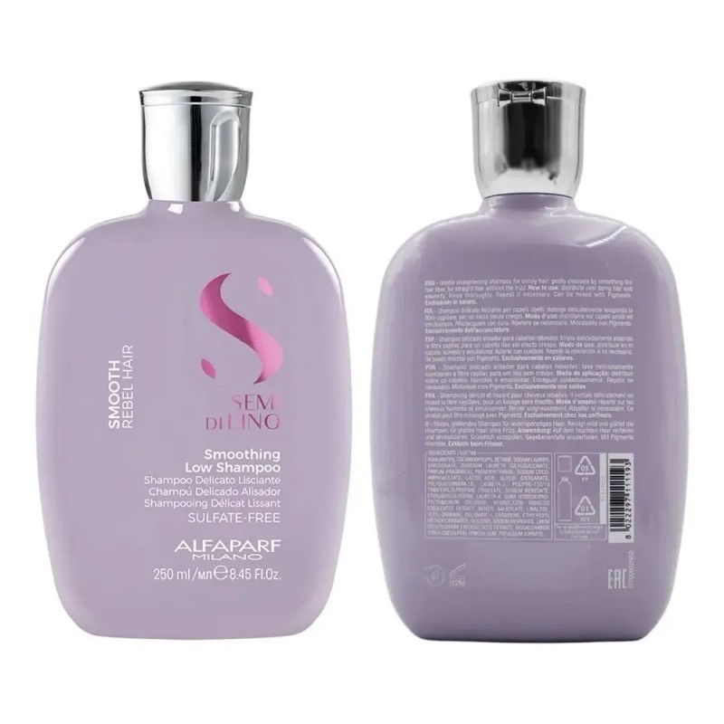 Shampoo Alisador Cabellos Rebeldes Alfaparf 250 Ml